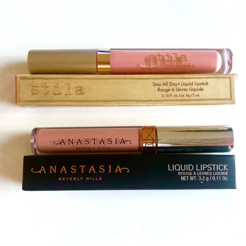 Anastasia Beverly Hills & Stila Liquid Lip Color